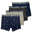 thumbnail image 1 of U.S. POLO MEN'S PACK X4 - 213 STRETCH LOGO MULTI XLARGE - UNDERWEAR BOXER BRIEF, 1 of 1