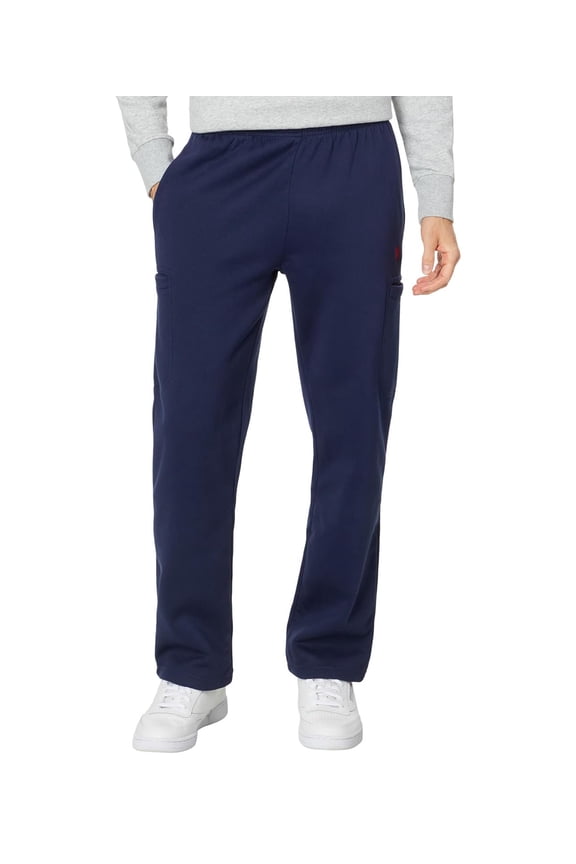 Mens USPA Cargo Fleece Pant Classic Navy Small