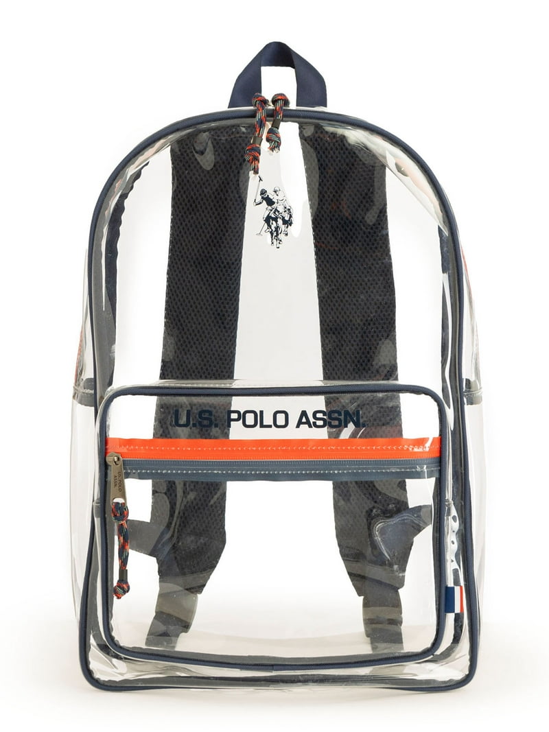 Polo Ralph Lauren Clear Vinyl Backpack Big Pony Clear Backpack main image 3