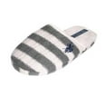 thumbnail image 1 of U.S. Polo Assn. Adult Women Premium Slippers Scuffs Indoor-Outdoor Sole (Size Large, Grey/White), 1 of 1
