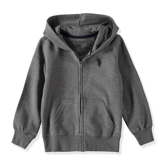 U.S. Polo Assn. Boys 4-20 Classic Fleece Zip Hoodie