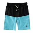 thumbnail image 1 of U.S. Polo Assn. Boys 8-20 Colorblock Swim Trunks, 1 of 1
