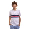 thumbnail image 1 of U.S. Polo Assn. Boys Chest Stripe Jersey Polo Shirt, Sizes 4-18, 1 of 5