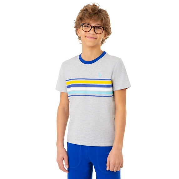 U.S. Polo Assn. Boys Chest Stripe T-Shirt, Sizes 4-18