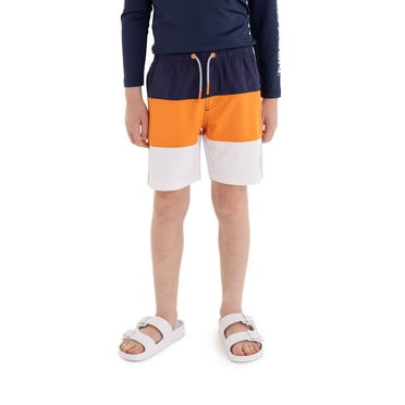 U.S. Polo Assn. Boys Colorblock Swim Short, Sizes 4-18