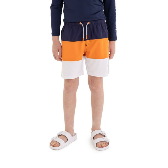 U.S. Polo Assn. Boys Colorblock Swim Short, Sizes 4-18
