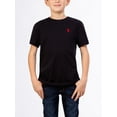 thumbnail image 1 of U.S. Polo Assn. Boys Crew Neck Short Sleeve T-Shirt, Sizes 4-18, 1 of 4