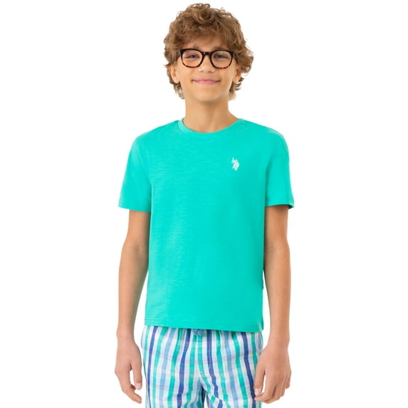 U.S. Polo Assn. Boys Crew Neck T-Shirt, Sizes 4-18