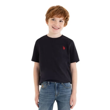 U.S. Polo Assn. Boys Crewneck T-shirt, Sizes 4-18