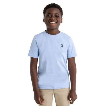 U.S. Polo Assn. Boys Crewneck T-shirt, Sizes 4-18