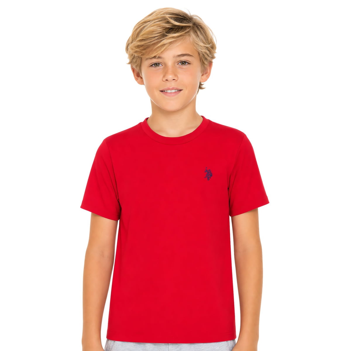 Boys Crewneck T-shirt, Sizes 4-18