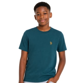U.S. Polo Assn. Boys Crewneck T-shirt, Sizes 4-18