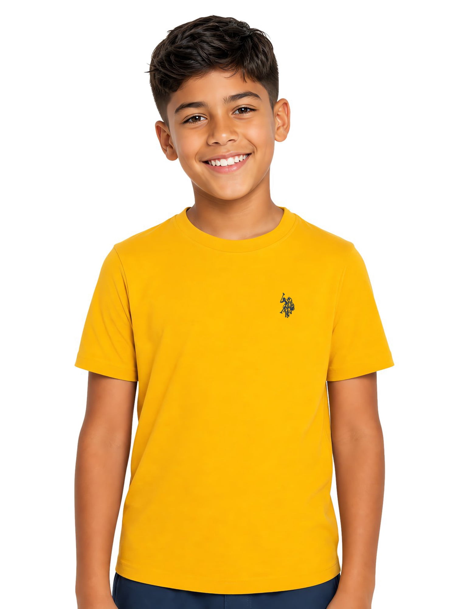 U.S. Polo Assn. Boys Crewneck T-shirt, Sizes 4-18