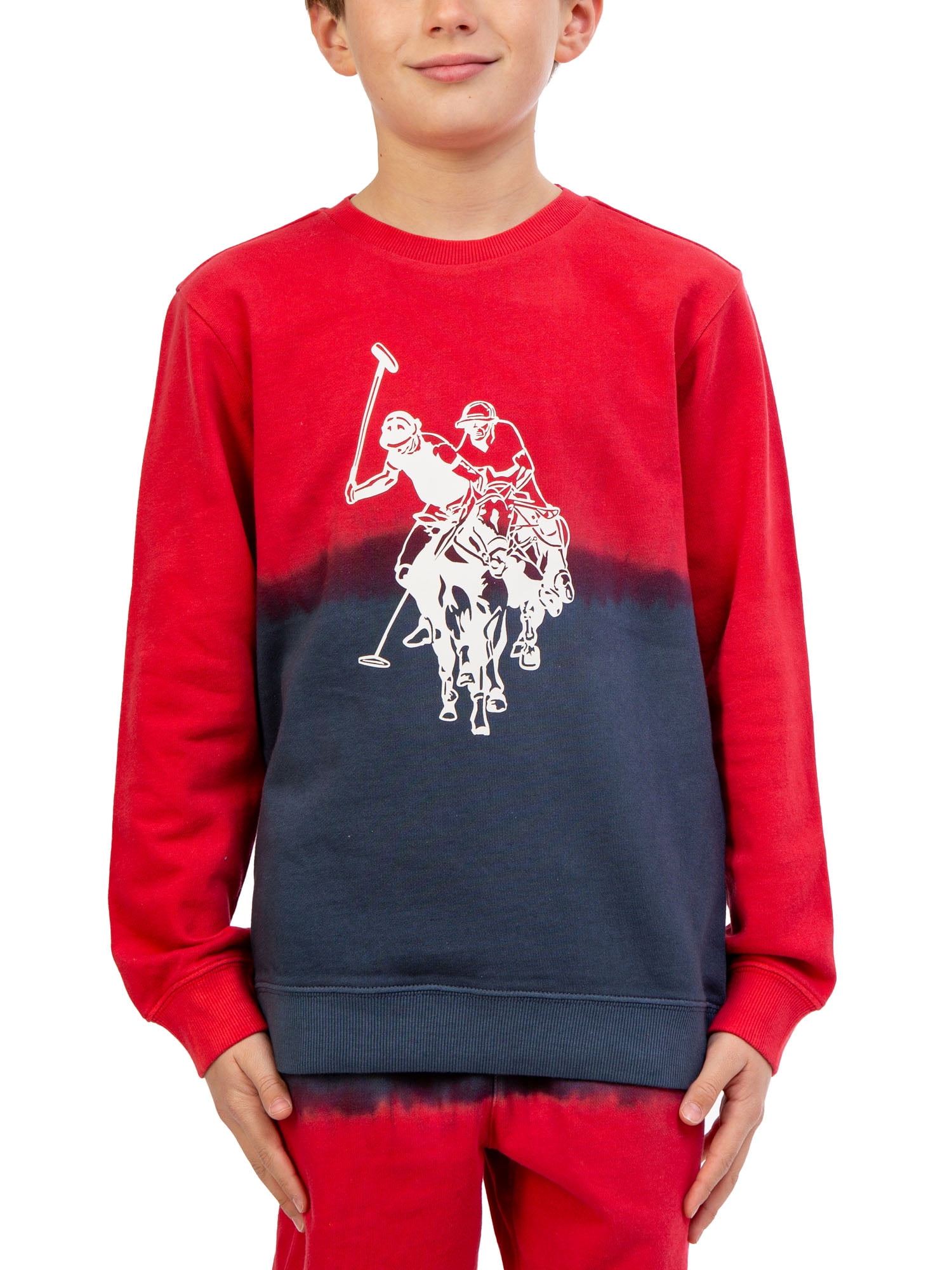 Boys deals polo sweatshirt