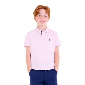 U.S. Polo Assn. Boys Jersey Pocket Polo Shirt, Sizes 4-18