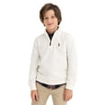 thumbnail image 1 of U.S. Polo Assn. Boys Flatback Rib Quarter Zip, Sizes 4-18, 1 of 5