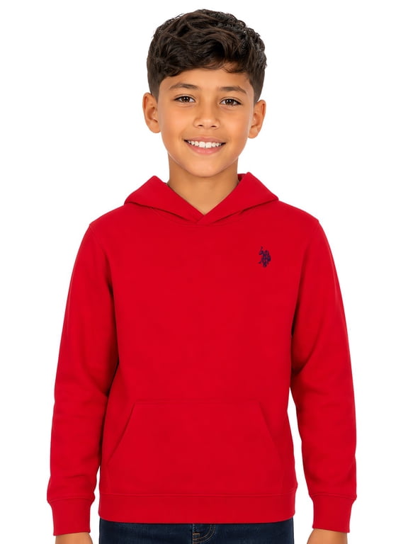 Boys Fleece Pullover Hoodie, Sizes 4-18