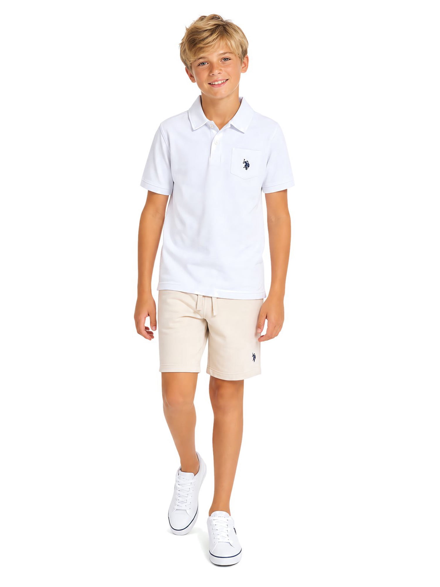 U.S. Polo Assn. Boys Fleece Short, Sizes 4-18