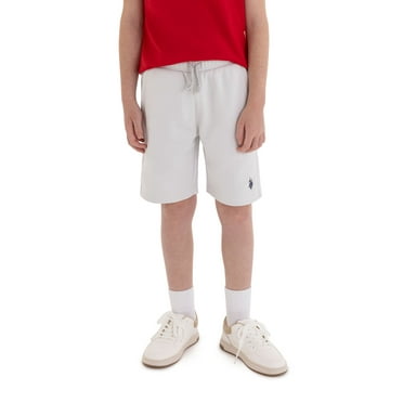 U.S. Polo Assn. Boys Fleece Short with Zipper Pockets, Sizes 4-18