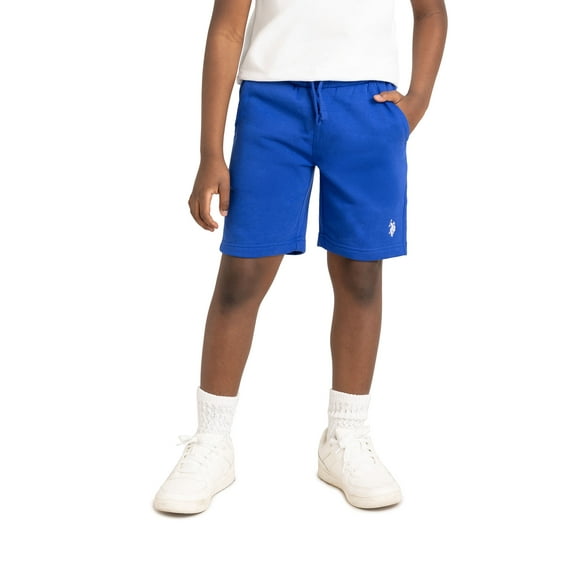 U.S. Polo Assn. Boys Fleece Short with Zipper Pockets, Sizes 4-18