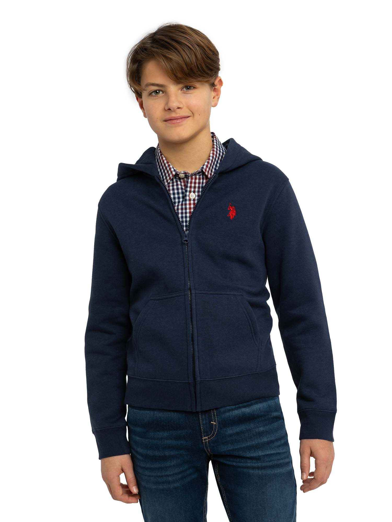 Polo Boys Fleece Zip-Up Hoodie, Sizes Nigeria Ubuy