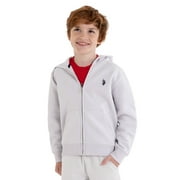 U.S. Polo Assn. Boys Fleece Zip-Up Hoodie, Sizes 4-18