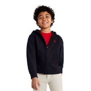 U.S. Polo Assn. Boys Fleece Zip-Up Hoodie, Sizes 4-18