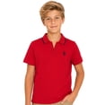 thumbnail image 1 of U.S. Polo Assn. Boys Short Sleeve Johnny Collar Shirt, Sizes 4-18, 1 of 3