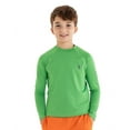 thumbnail image 1 of U.S. Polo Assn. Boys Long Sleeve Solid Rash Guard, Sizes 4-18, 1 of 6