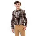 thumbnail image 1 of U.S. Polo Assn. Boys Long Sleeve Woven Shirt, Sizes 4-18, 1 of 4