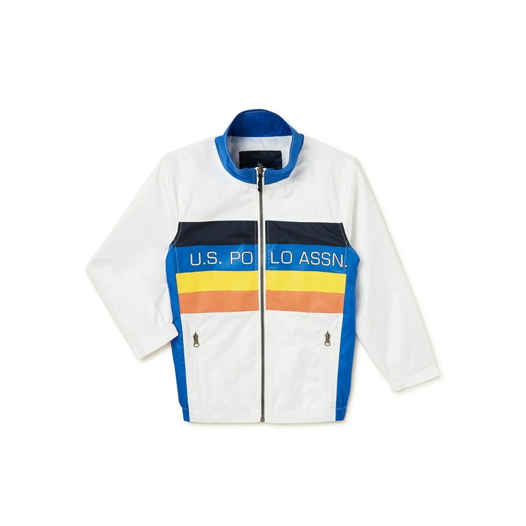 Polo multi color jacket deals