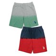 thumbnail image 1 of U.S. Polo Assn. Boys Ombre Terry Shorts, 2- Pack, Sizes 4-18, 1 of 9