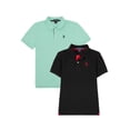 thumbnail image 1 of U.S. Polo Assn. Boys Pique Polo Shirt, 2-Pack, Sizes 4-18, 1 of 13