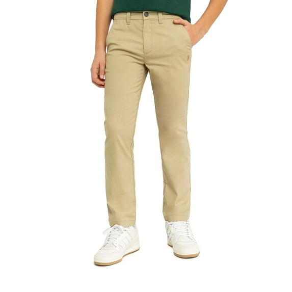 U.S. Polo Assn. Boys Play-Formance Pant with Stretch, Sizes 4-18