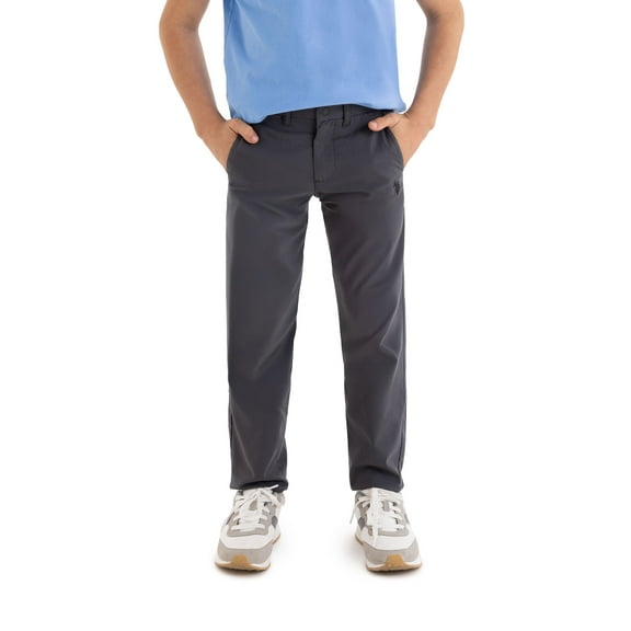 U.S. Polo Assn. Boys Play-Formance Pant with Stretch, Sizes 4-18