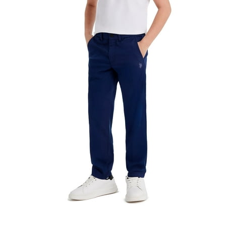 U.S. Polo Assn. Boys Play-Formance Pant with Stretch, Sizes 4-18