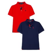 U.S. Polo Assn. Boys Polo Shirt, 2-Pack, Sizes 4-18