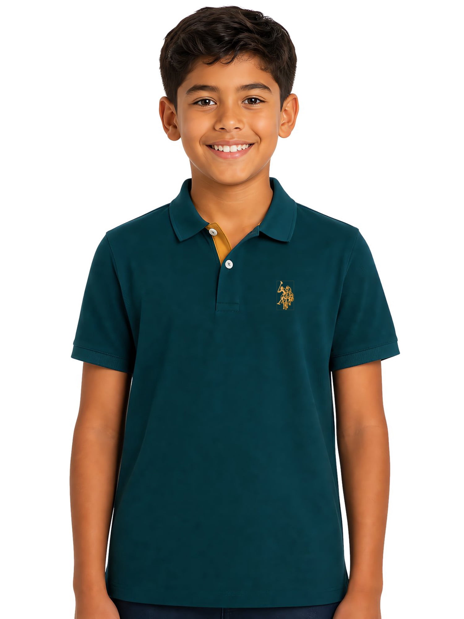 U.S. Polo Assn. Boys Pique Polo Shirt, Sizes 4-18