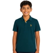 U.S. Polo Assn. Boys Pique Polo Shirt, Sizes 4-18