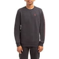 thumbnail image 1 of U.S. Polo Assn. Boys Print Sleeve Fleece Crewneck Sweatshirt, Sizes 4-18, 1 of 3