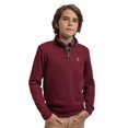 thumbnail image 1 of U.S. Polo Assn. Boys Quarter Zip Fleece Mock Neck Pullover, Sizes 4-18, 1 of 4