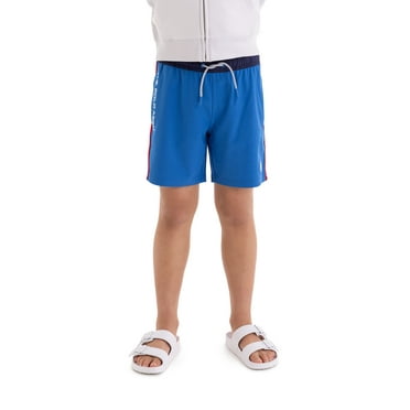 U.S. Polo Assn. Boys Side Tape Colley Swim Short, Sizes 4-18