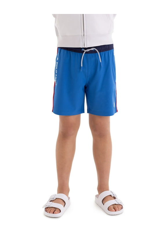 Boys Side Tape Swim Short, Sizes 4-18