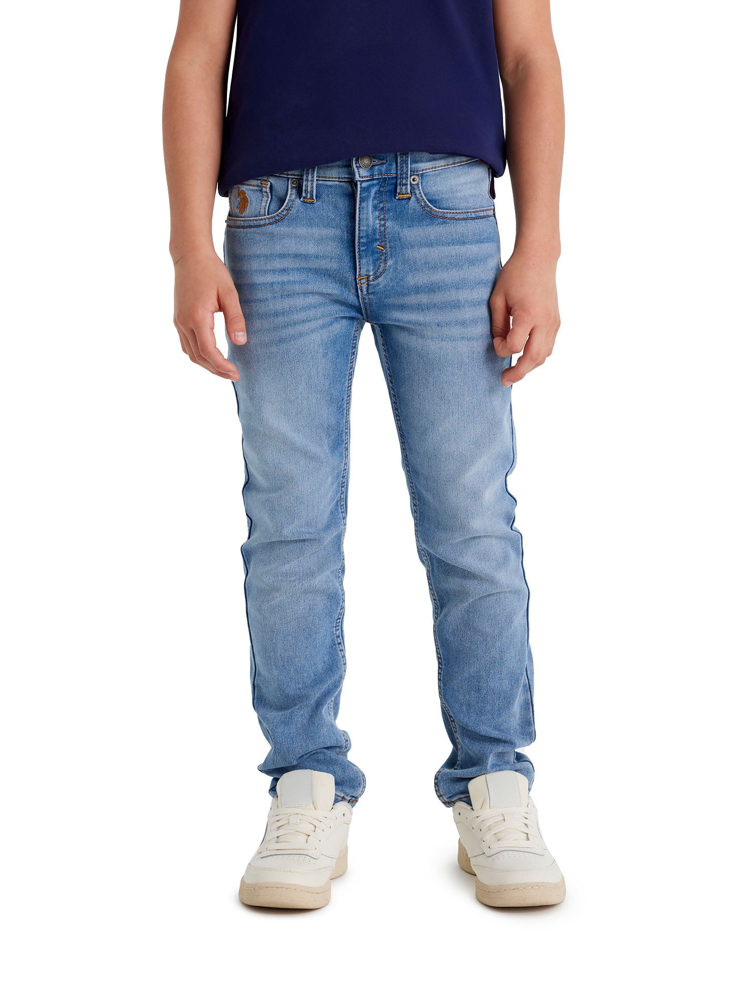 Boys Skinny Knit Denim Jean, Sizes 4-18