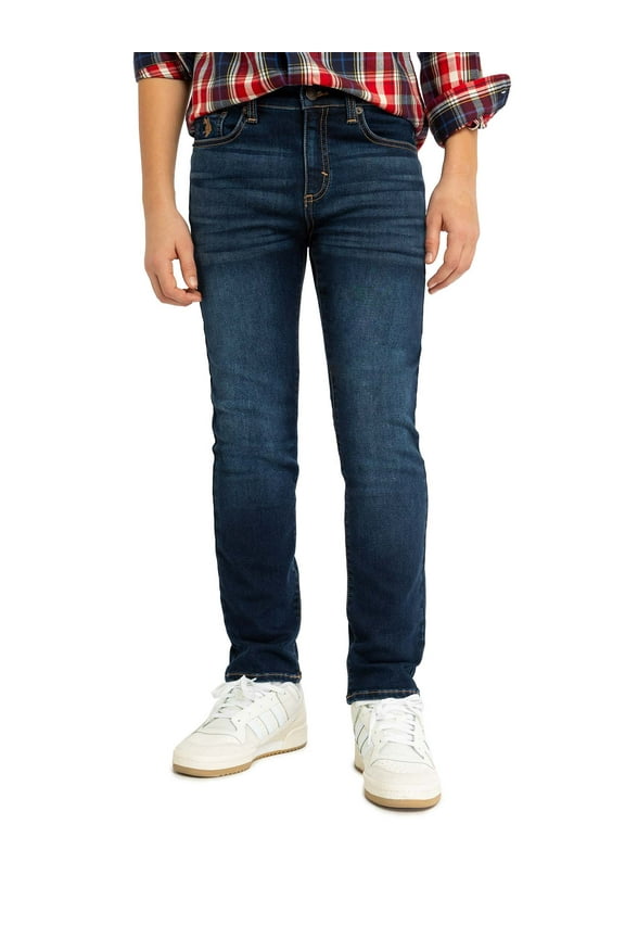 Boys Skinny Knit Denim Jean, Sizes 4-18