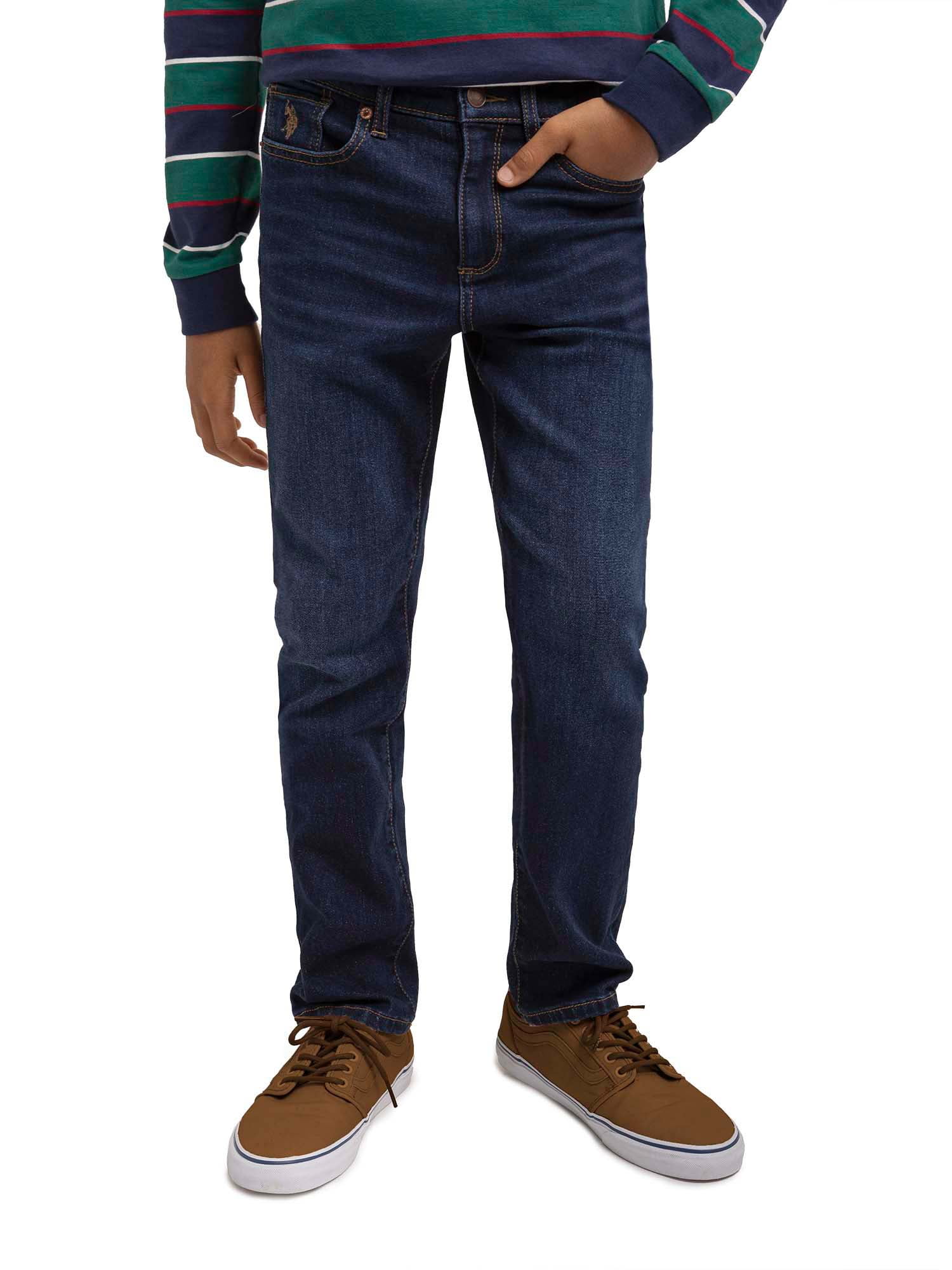 U.S. Polo Assn. Boys Straight Jean, Sizes 4-18