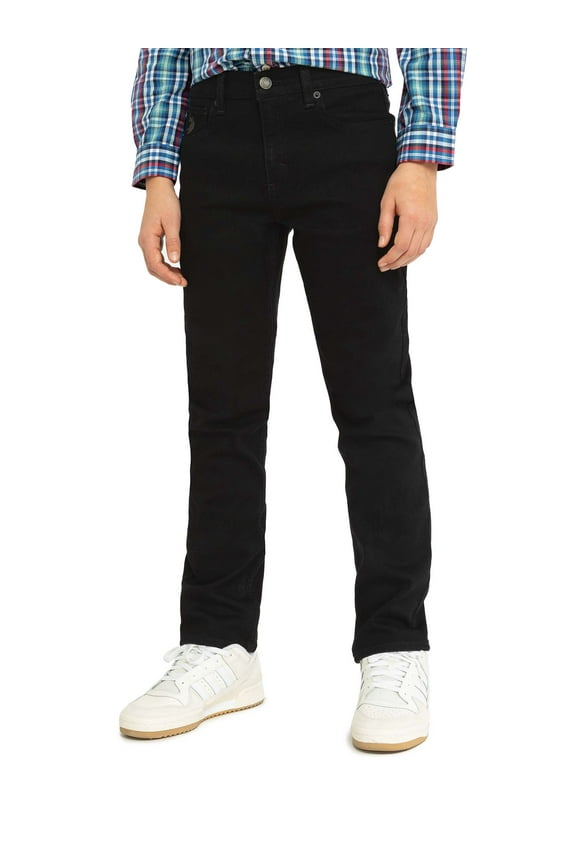 Boys Straight Knit Denim Jean, Sizes 4-18