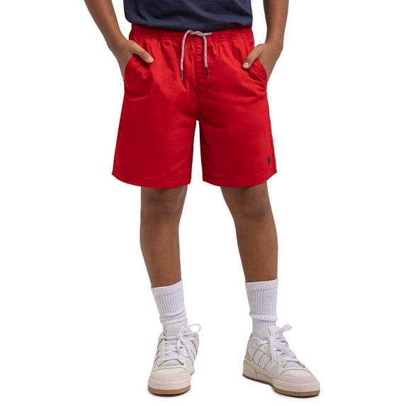 U.S. Polo Assn. Boys Stretch Twill Pull On Ranger Short, Sizes 4-18