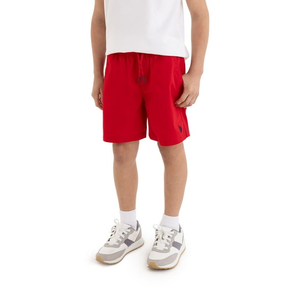 U.S. Polo Assn. Boys Stretch Twill Pull On Ranger Short, Sizes 4-18