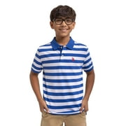 U.S. Polo Assn. Boys Stripe Pique Polo Shirt, Sizes 4-18